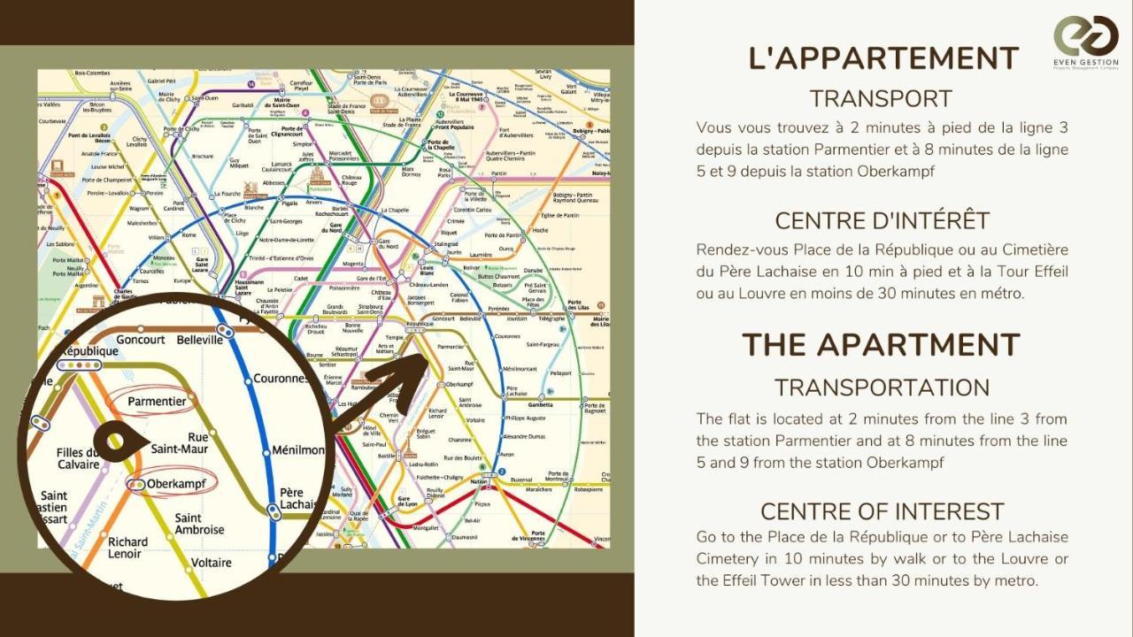 Luxueux & Spacieux Appartement, 125m2, Republique *